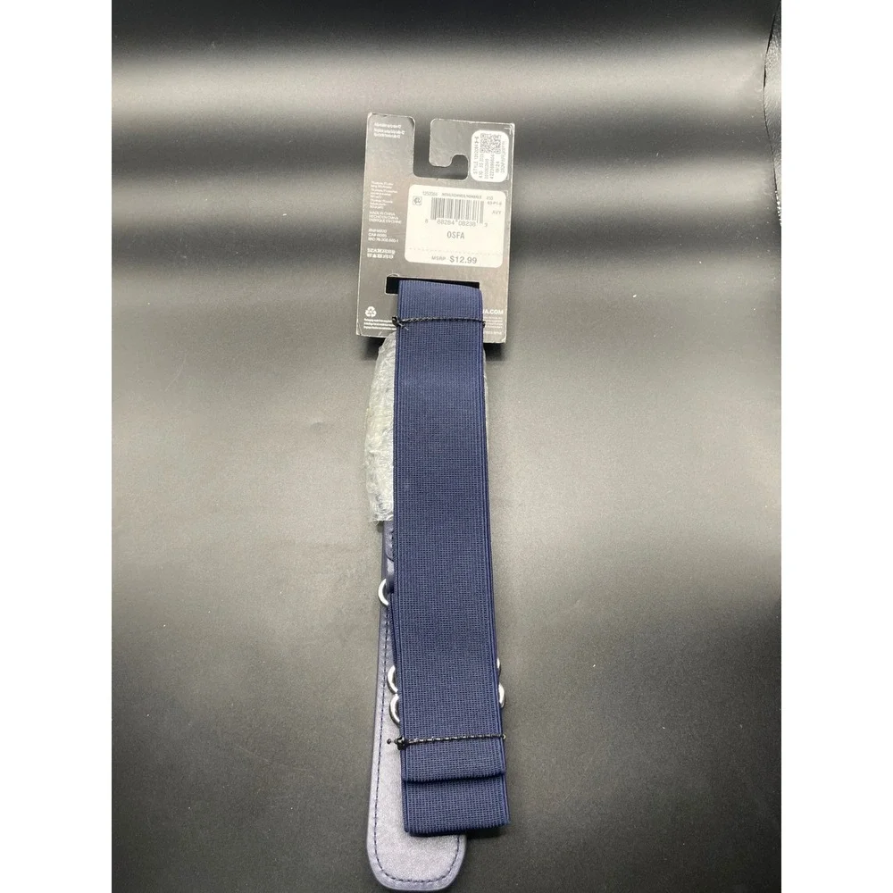 Under Armour Baseball Belt Midnight Navy Blue Adjustable OSFA 1252084-410 NWT